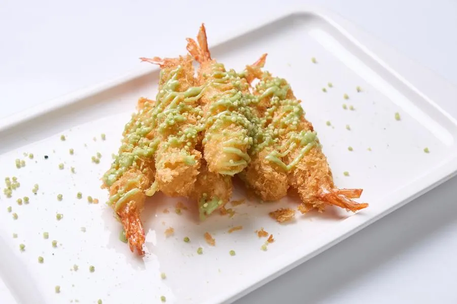 Креветки Васабико