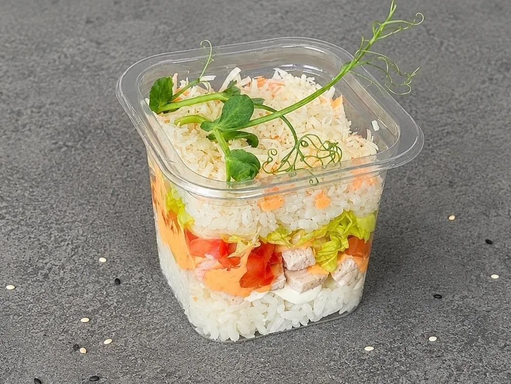 Трайфл с курицей